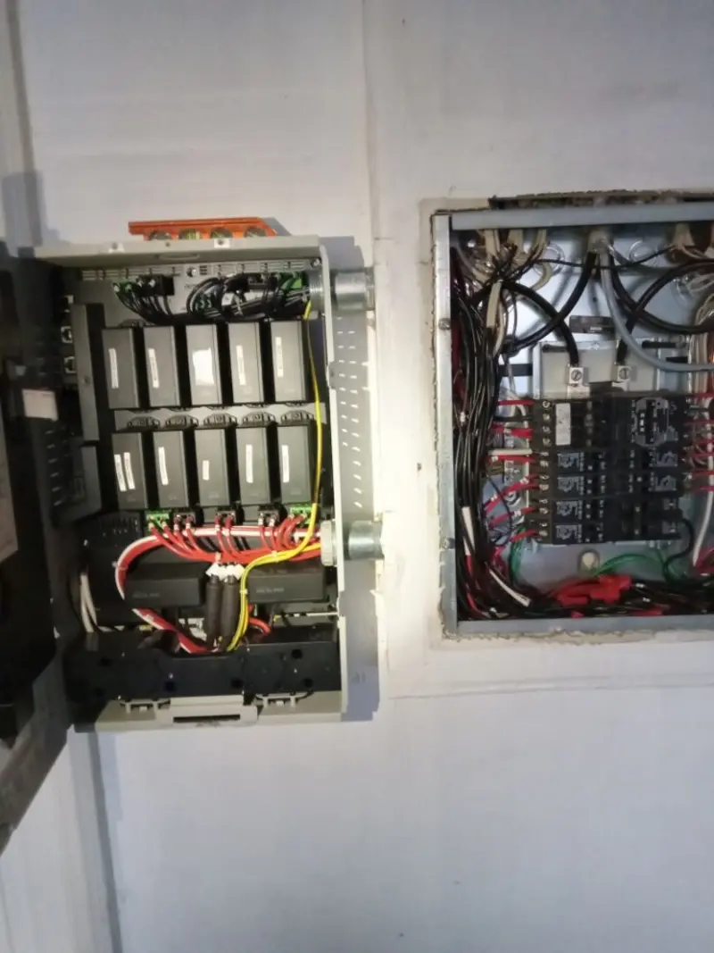 Electrical panel upgrade completed for Indoor Lighting Installation in Briarcliff Manor